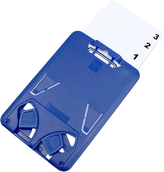 Specialist ID Vertical Top Load Three Card Badge Holder - Image 3
