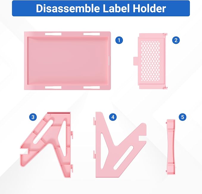 Shipping Label Holder for Rolls and Fan-Fold Labels | accessory for label - Image 6