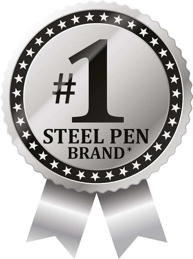 Zebra Pen G-301 Retractable Gel Pen, 0.7mm Medium Point, Stainless Steel Barrel - Image 2