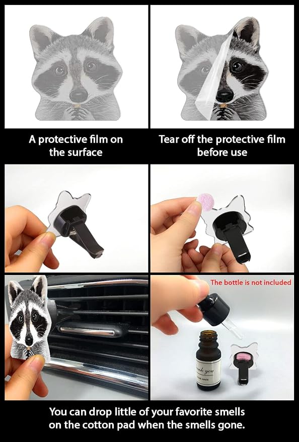 WIRESTER Fresh Scented Car Air Freshener Vent Clip, Decorative Accessories - Image 6