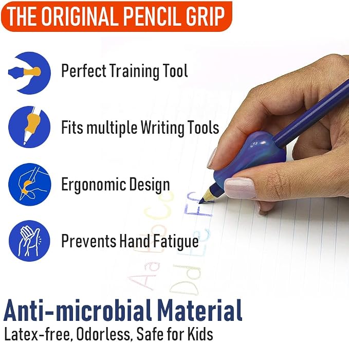 The Pencil Grip Neon Grippers 6-Pack, Pencil Grips - Image 8