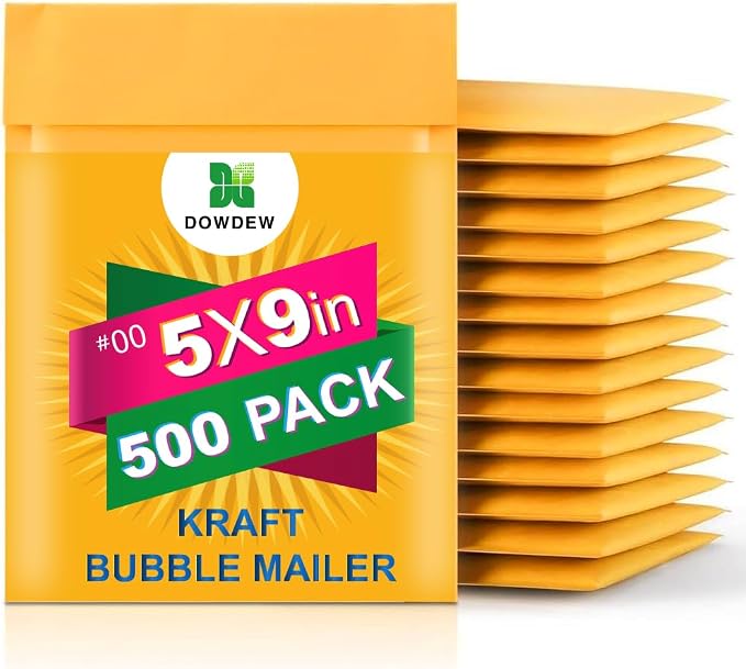 Kraft Bubble Mailers Shipping Mailing Packing Padded Envelopes #00 by Unknown