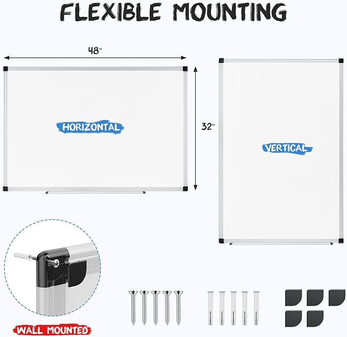 OLIXIS Magnetic White Board, Dry Erase Board - Image 2
