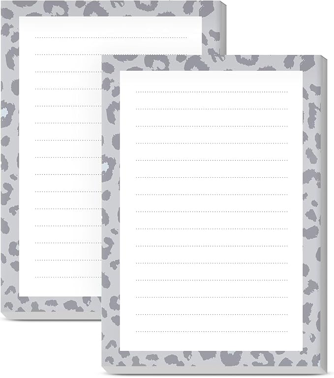 SXboxing Sticky Notes 4X6 Inches, 2 Pack Large Cute Self-Stick Pads, Bright by SXboxing