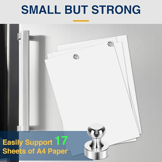 MIKEDE Strong Magnets for Whiteboard, Neodymium Fridge Magnets for White Board - Image 4