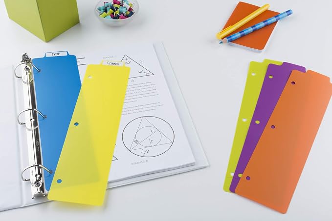 Avery Snap-in Bookmark Plastic Dividers - Image 7
