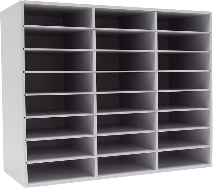 Literature Organizer, Desktop File Sorter Mail Center, Paper Storage Cabinet by MhdunueSK
