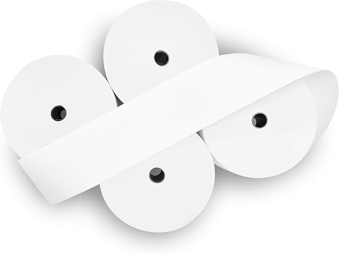 3 1/8" x 815' Heavy Weight ATM Thermal Receipt Paper Rolls Compatible with most Nautilus Hyosung ATM's. (Pack of 8)-DeskLoop Office