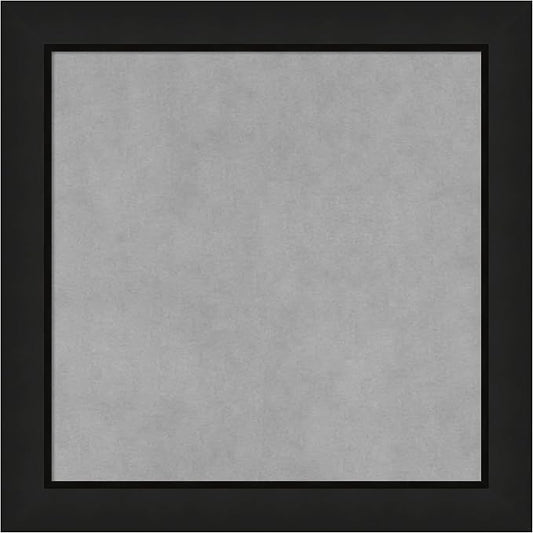 Amanti Art Black Framed Magnetic Board 19x19 Small Vision Board by AmantiArt