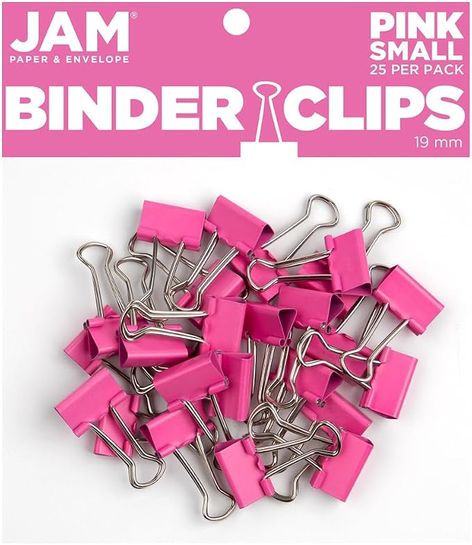 JAM PAPER Colorful Binder Clips - Image 7