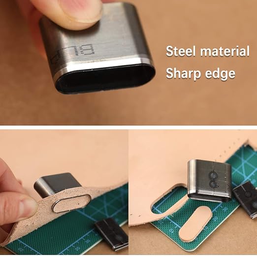 52 Shape Style Leather Hole Punch Tool, Hollow Punch Cutter Tool - Image 6