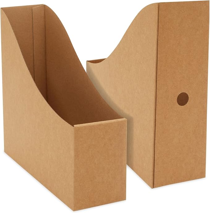 Juvale Corrugated Cardboard Magazine Holder - Image 5