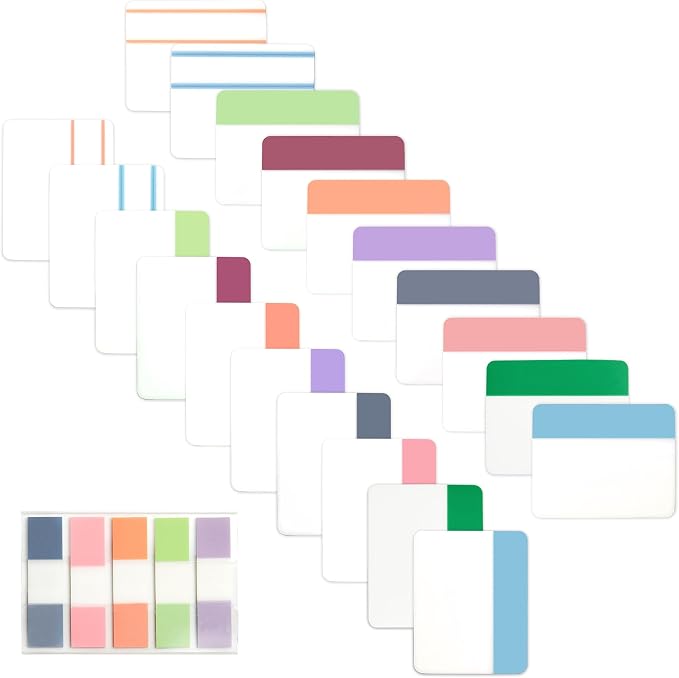 Sticky Index Tabs Book Page by WelcometoQuellance