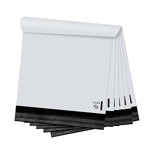 KKBESTPACK Poly Mailers Self Sealing Shipping Envelopes CPB68 Waterproof Postal by KKBESTPACK