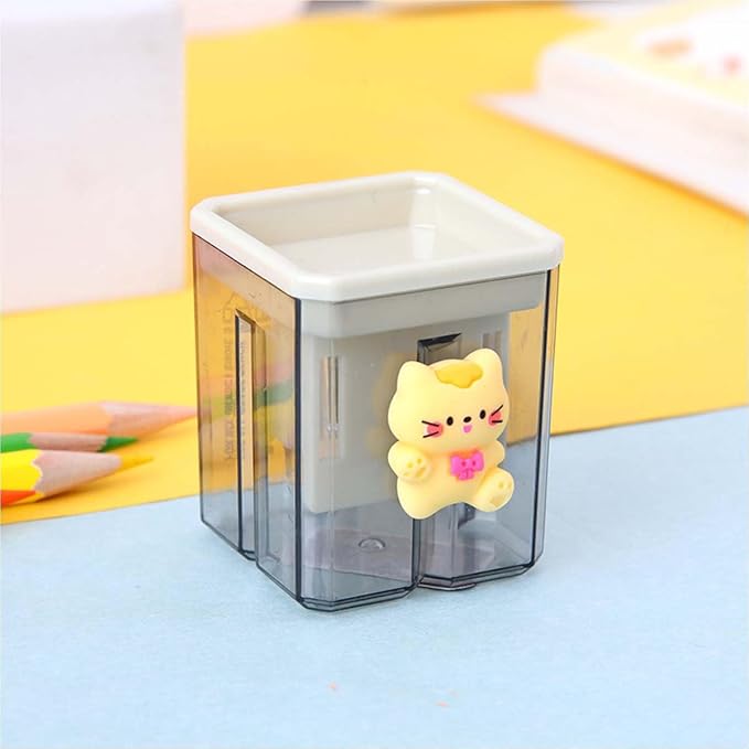 2PCS Pencil Sharpener 2PCS Pencil Sharpener, Lip Liner Sharpener, sharpened - Image 7