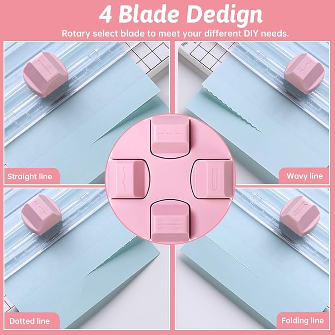 Paper Cutter, 4-in-1 Paper Trimmer, Photo Cutter, Perforated, Creasing - Image 7