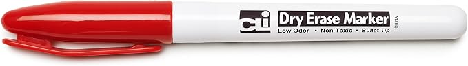 Charles Leonard Dry Erase Markers, Pocket Style - Image 4