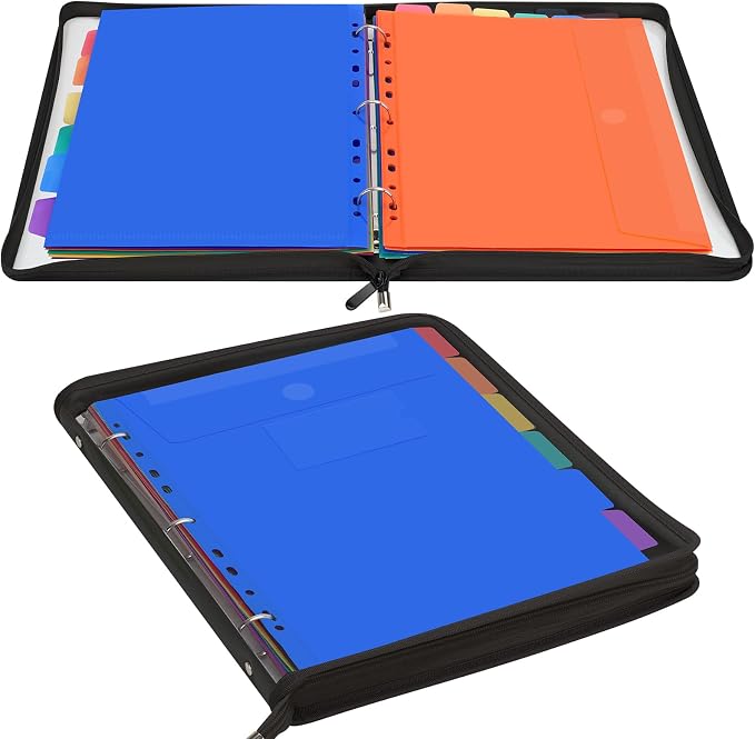 Uquelic Document Organizer, Soft PVC Binder - Image 8