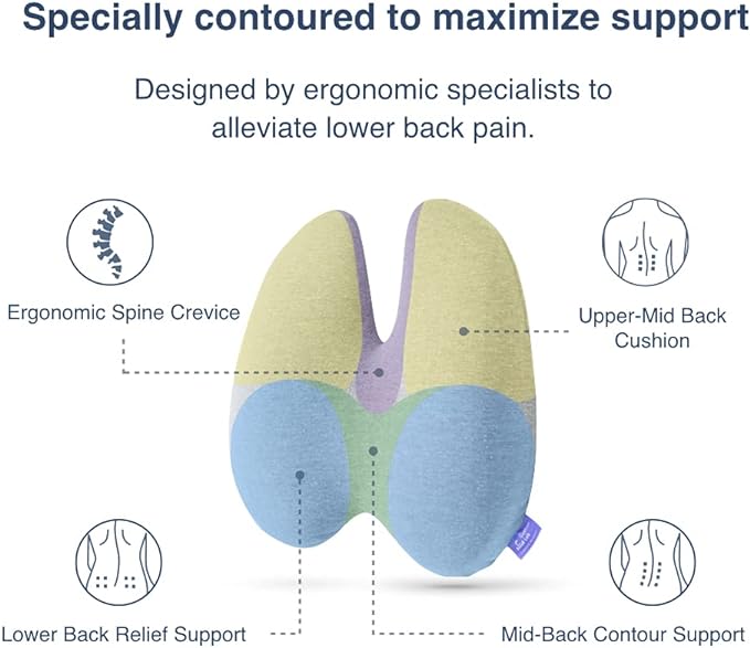 C CUSHION LAB Extra Dense Lumbar Pillow - Image 3