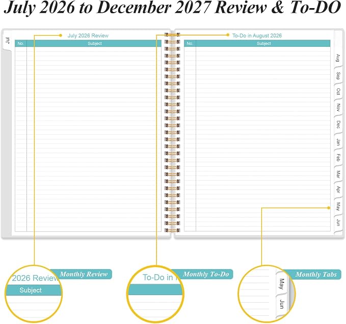 2026-2027 Monthly Planner - Image 3