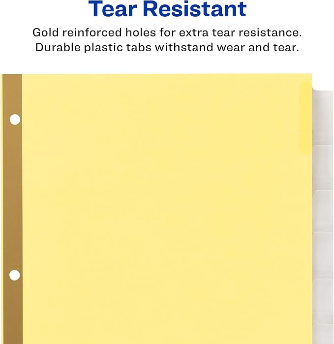 Avery Big Tab Insertable Dividers - Image 6