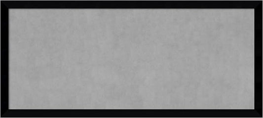 Amanti Art Black Framed Magnetic Board 23x51 Oversize Vision Board by AmantiArt