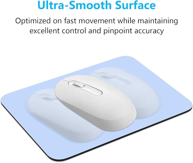 Dapesuom Small Mouse Pad, 6 x 8 Inch Thick Rubber Premium-Textured Non-Slip - Image 5