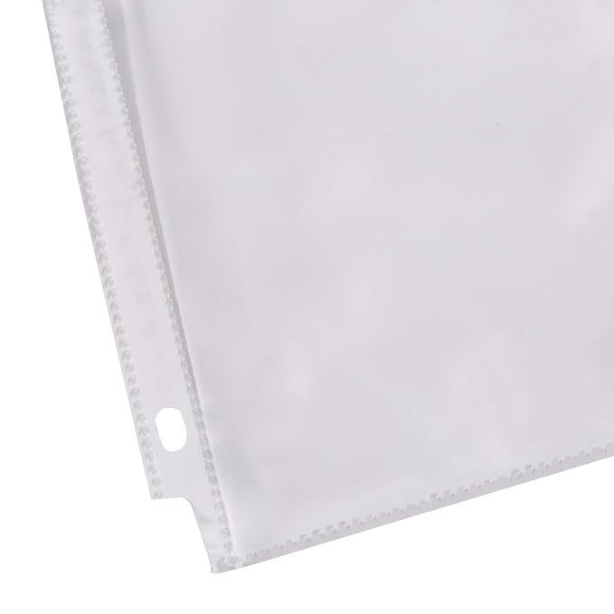 Amazon Basics Sheet Protectors for 3 Ring Binder, Top Loading - Image 5