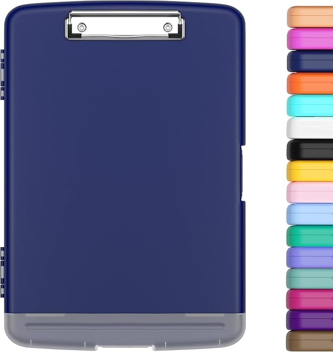 Hongri Clipboard with Storage with Pen Holder, Folder Nursing Clip Board 8.5 x by Hongri