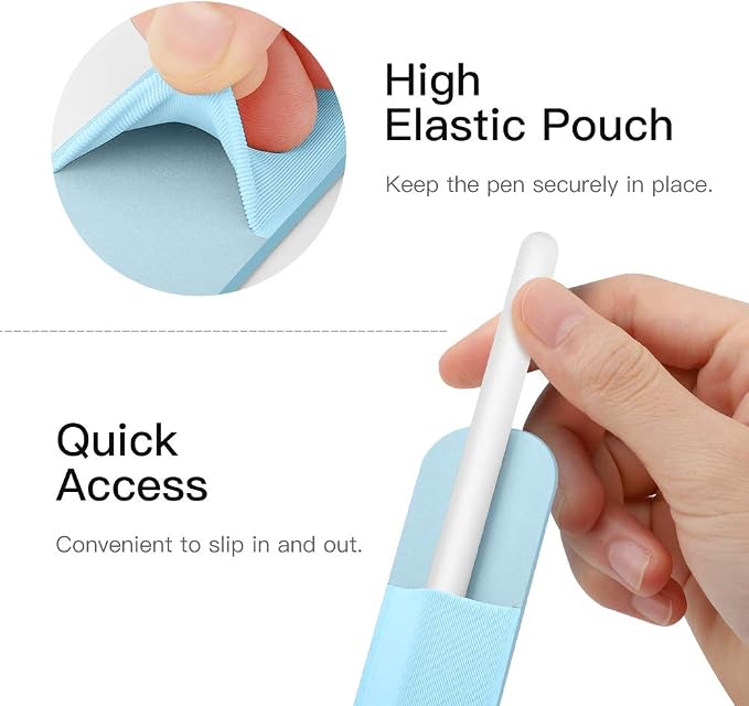 MoKo Pencil Holder Sticker Fit Apple Pencil Pro, Apple Pencil, Apple Pencil - Image 5