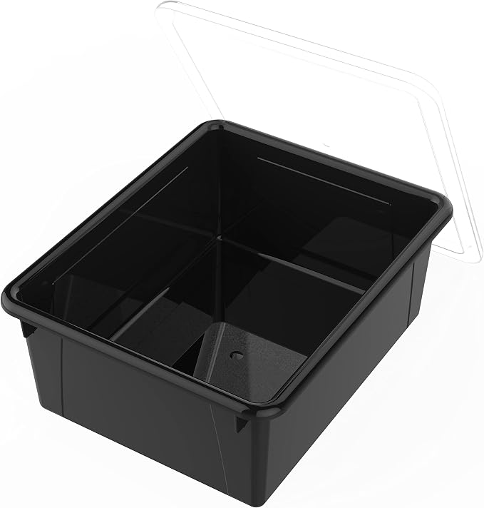 Storex Letter Size Deep Storage Tray – Organizer Bin - Image 5