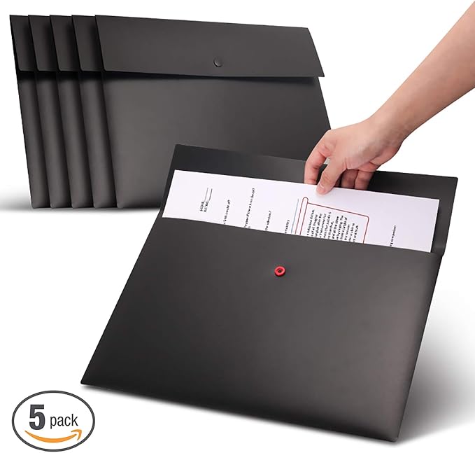 VANRA 5 Pieces A4 Envelopes Folders - Image 6