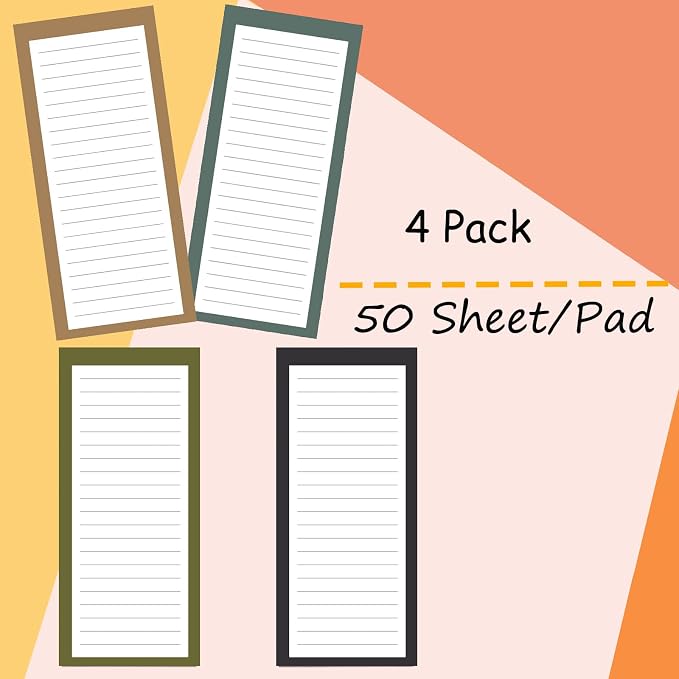 FLIPPED 4 Pack Magnetic Notepads - Image 3