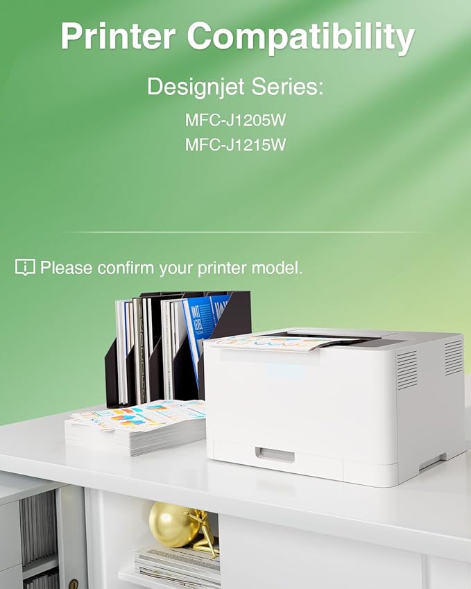 4Pack LC404 Ink Cartridges for Brother Printer MFC-J1205W Replacement for Brother LC 404 LC-404 Ink Cartridges for MFC-J1205W MFC-J1215W Printer(Black Cyan Magenta Yellow)-DeskLoop Office