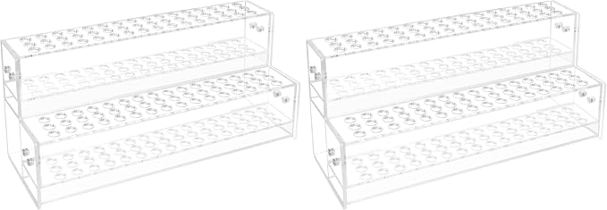 2PCS 96-Slots Pen Display Stand, 2-Tier Acrylic Pen Holder - Image 9