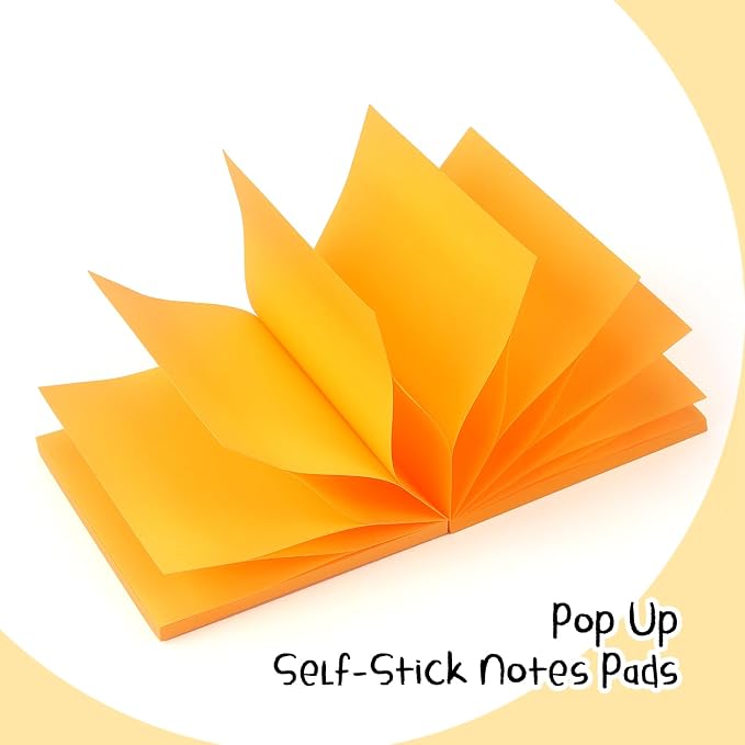 Sticky Notes 3x3 Pop Up Self-Stick Notes Pads - Image 5