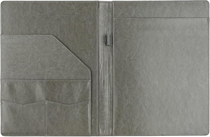 Padfolio Portfolio Binder, Faux Leather Folder, Resume Interview Legal Document - Image 3