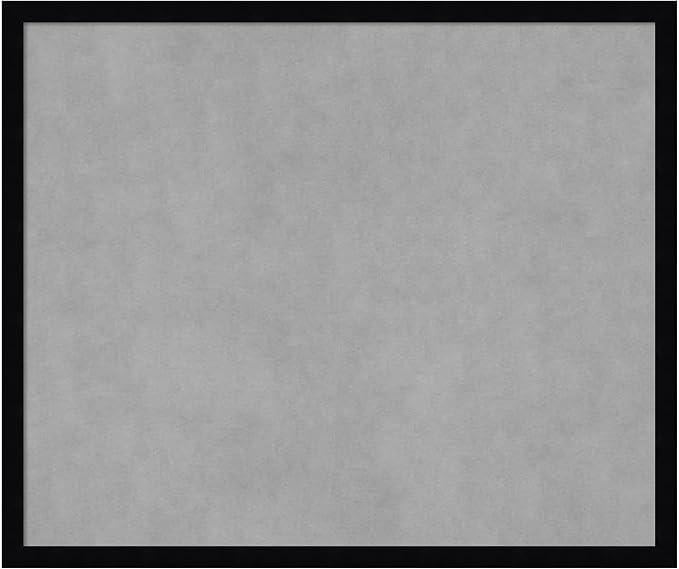 Amanti Art Black Framed Magnetic Board 21x25 Medium Vision Board by AmantiArt