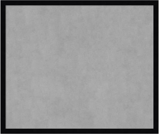 Amanti Art Black Framed Magnetic Board 21x25 Medium Vision Board by AmantiArt
