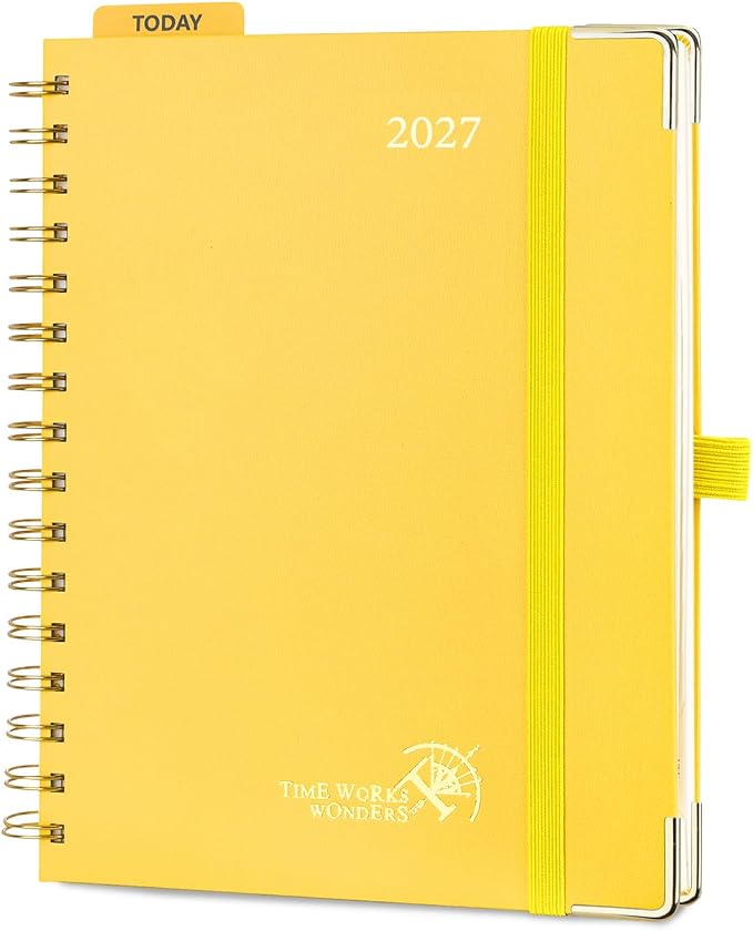 POPRUN 2027 Planner Daily Weekly and Monthly Calendar by POPRUN