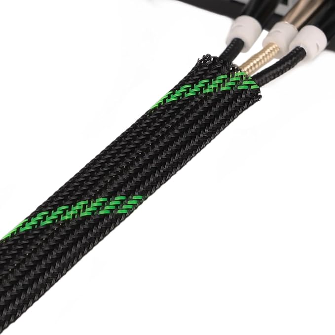 25ft PET Expandable Braided Cable Sleeve 1/3inch Pet Braided Cable Sleeve - Image 8