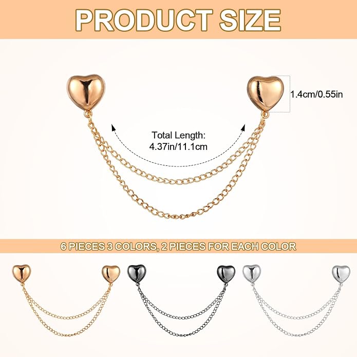 6pcs Magnetic Clothing Clips - Image 2