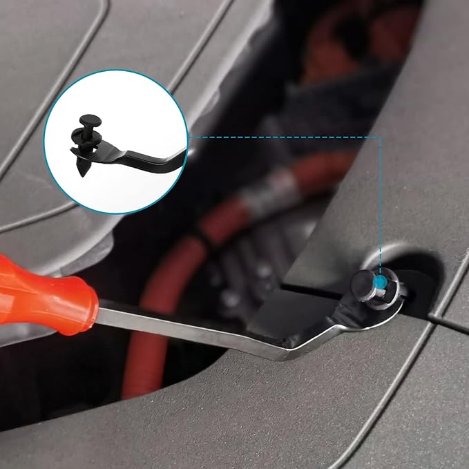 1365Pcs Car Push Retainer Clips Body Clips Plastic Fasteners Kit Fender Rivet - Image 4