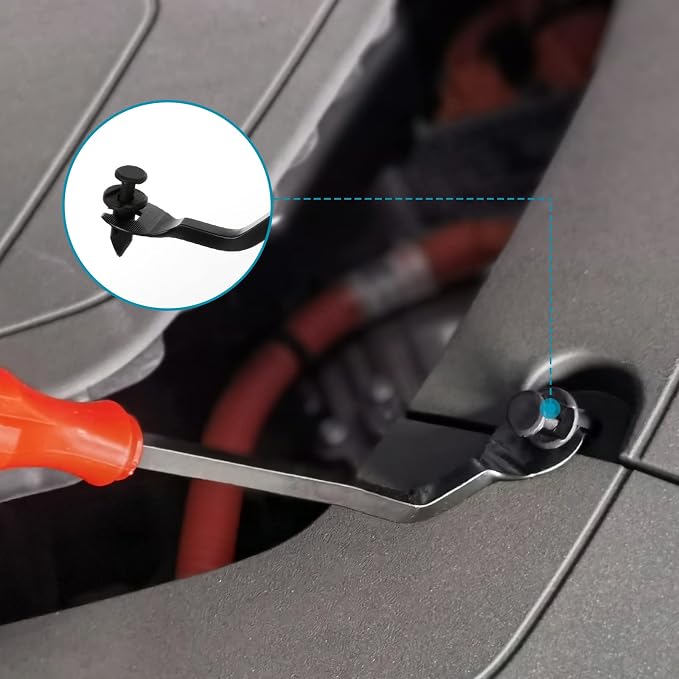 835 PCS Car Push Retainer Clips and Plastic Fasteners Kit - Image 5