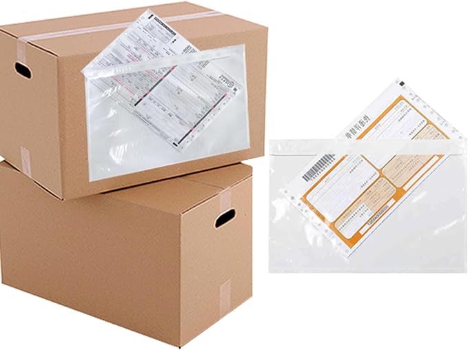 100 Pack-6x9 Shipping Envelopes, Packing List Mailing Envelopes Clear Adhesive - Image 2