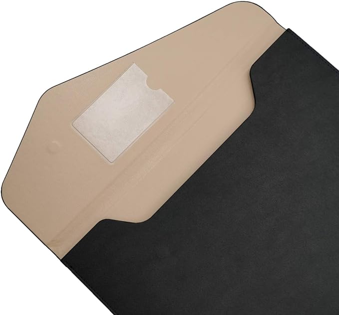 PU Leather A4 File Folder Document Holder Waterproof Portfolio Envelope Folder - Image 5
