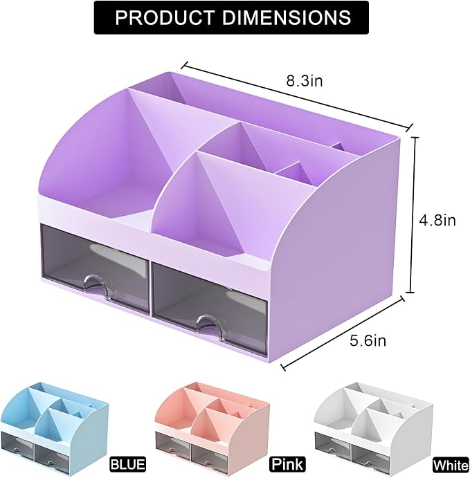 Makeup Organizer with Drawers, Cosmetic Storage - Image 4