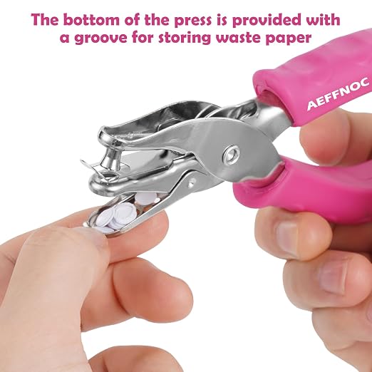 AEFFNOC Single Hole Punch, One Hole Puncher - Image 4