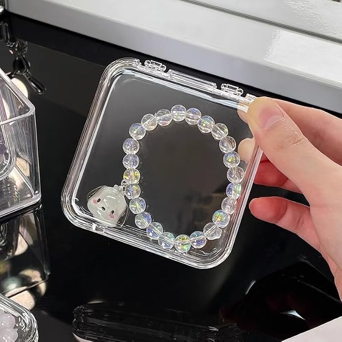 Acrylic jewelry box, crystal storage box, crystal bracelet transparent desktop - Image 4