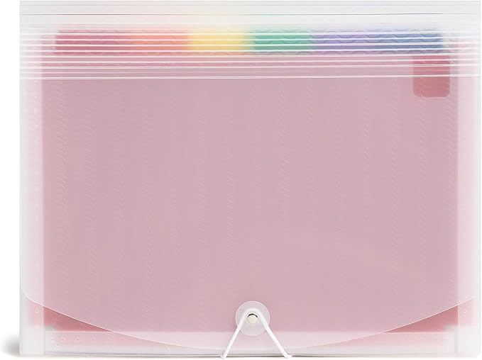 Smead Desktop Poly Expanding File Folder Organizer, Accordion File, Paper - Image 7